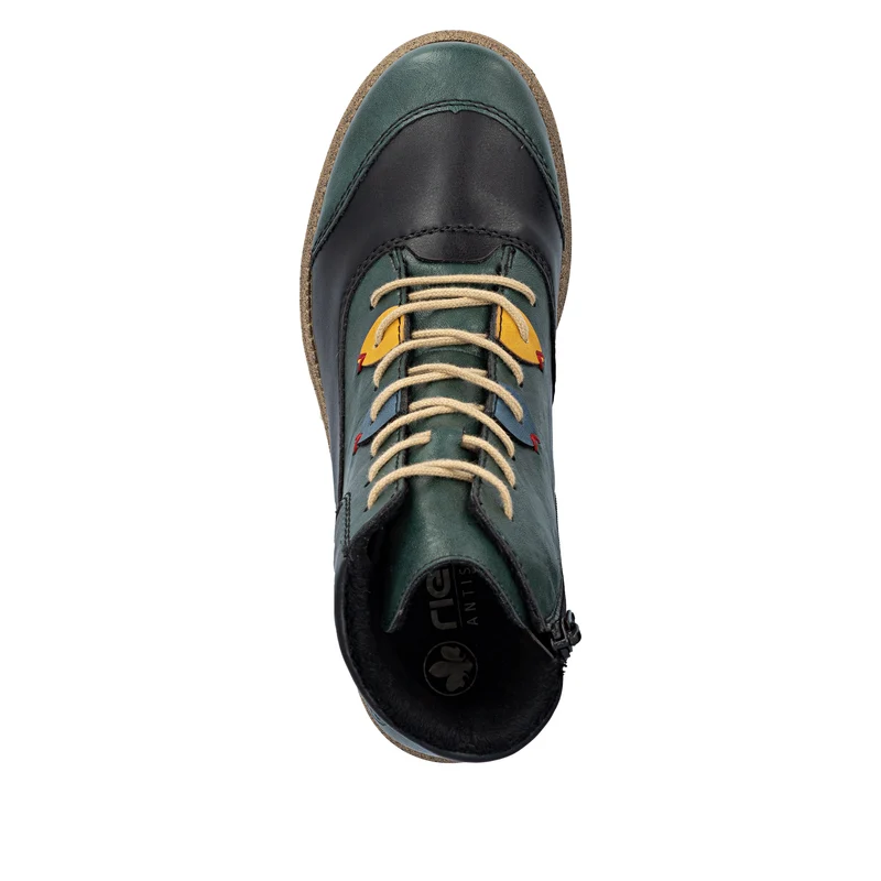 Rieker Damen Fashion Ankle Boots | Grün