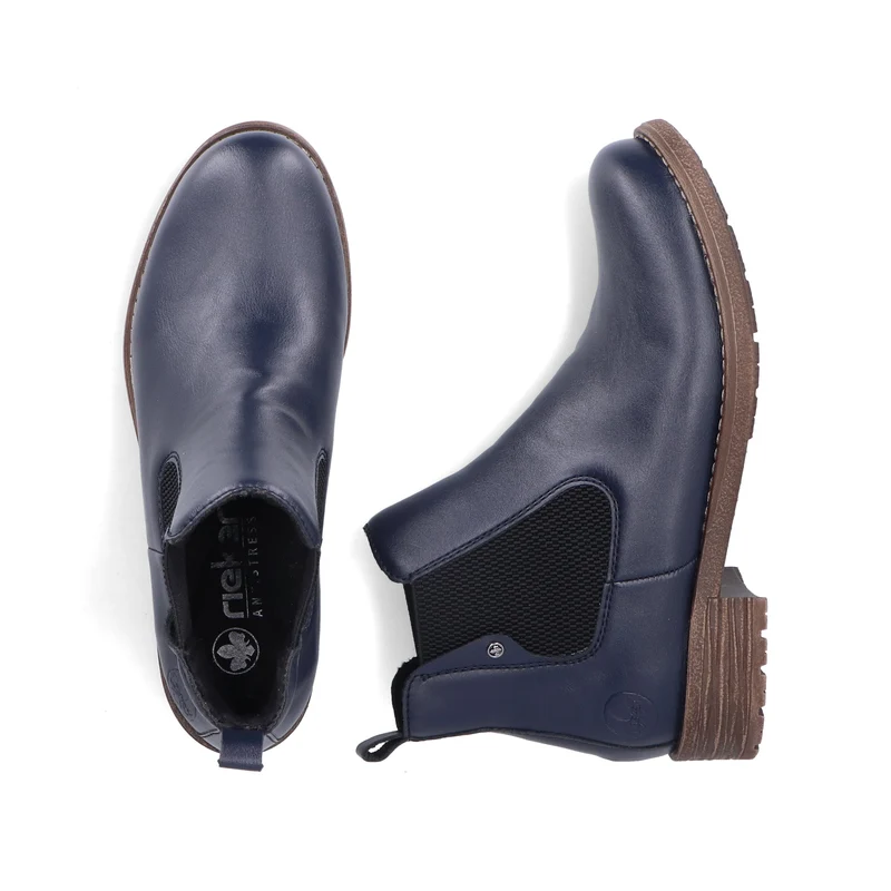 Rieker Frauen Chelsea Stiefeletten | Blau