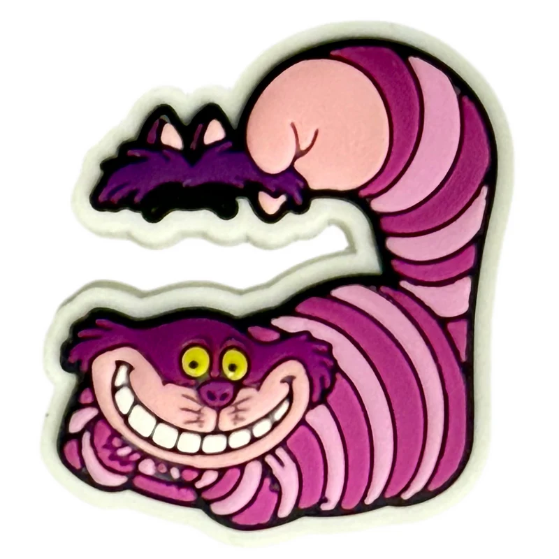 Crocs Jibbitz Disney Charm-Anhänger „Cheshire Cat“ aus Alice im Wunderland