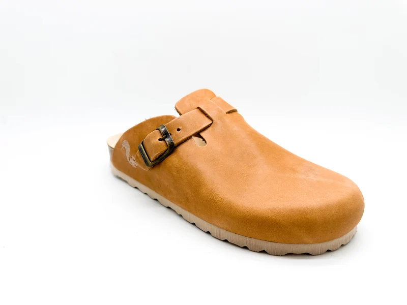 thies 1856 ® Eco Leather Clog porcini brown