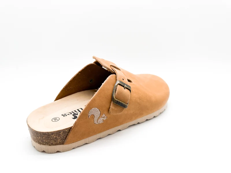 thies 1856 ® Eco Leather Clog porcini brown
