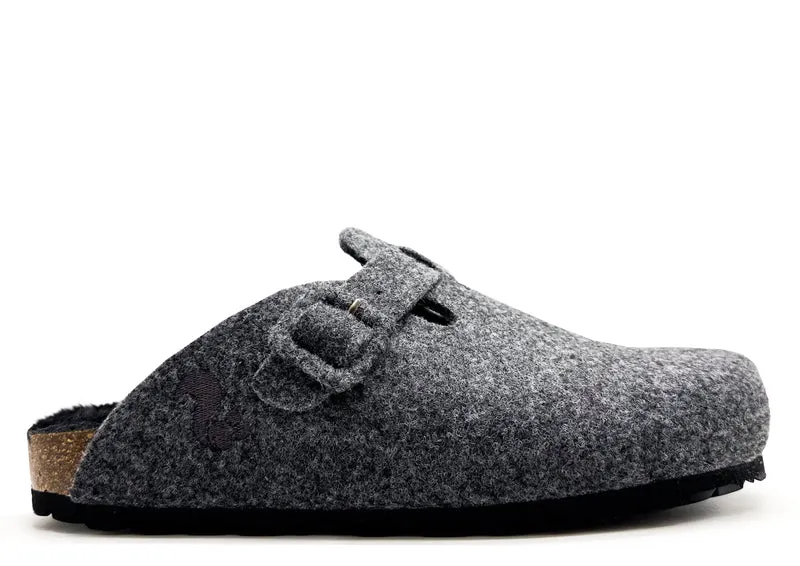 thies 1856 ® Recycled PET Buckle Clog dark grey