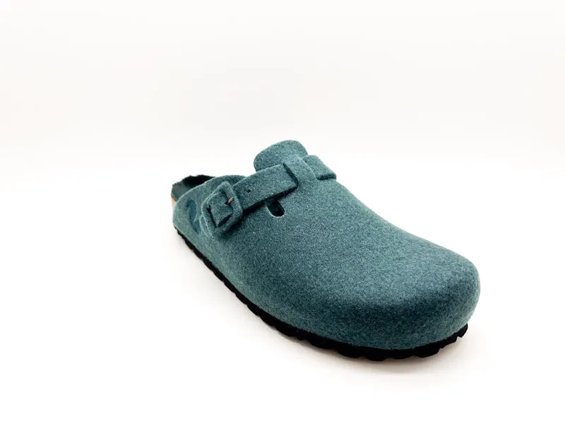 thies 1856 ® Recycled PET Buckle Clog forest green