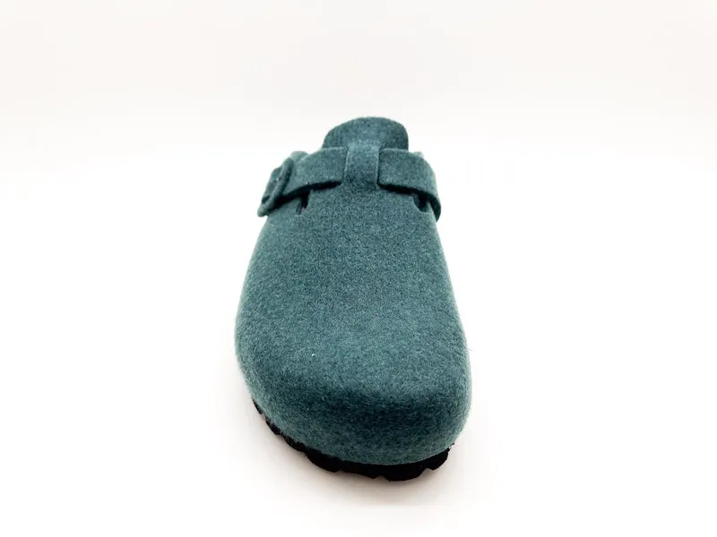 thies 1856 ® Recycled PET Buckle Clog forest green