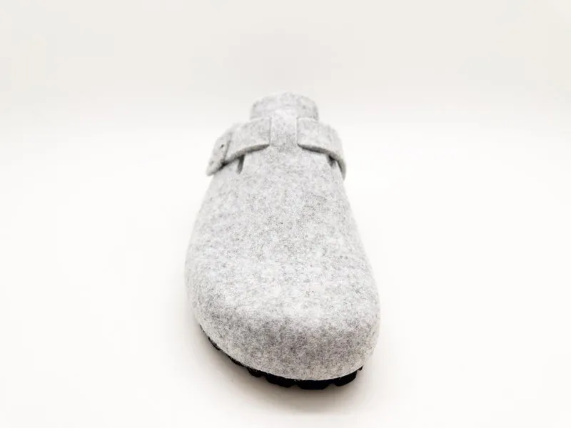 thies 1856 ® Recycled PET Buckle Clog light grey