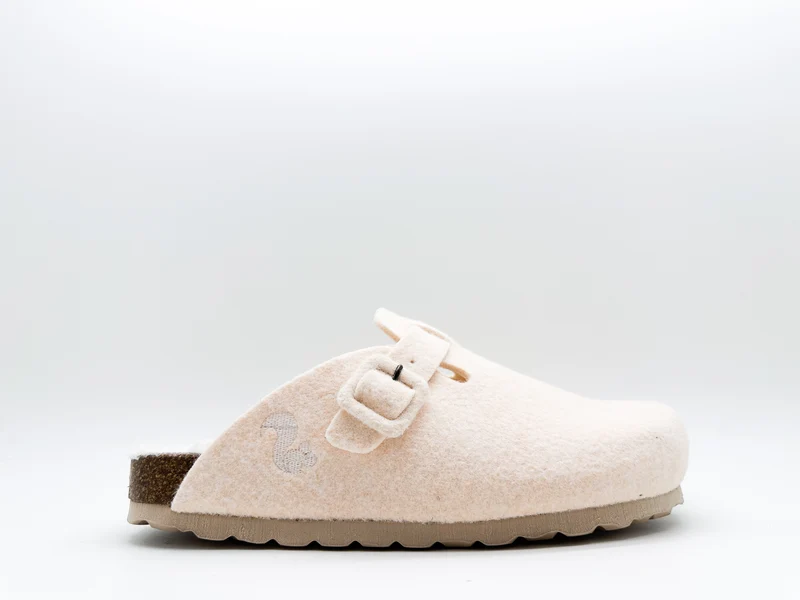 thies 1856 ® Recycled PET Buckle Clog off white