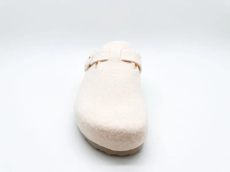 thies 1856 ® Recycled PET Buckle Clog off white