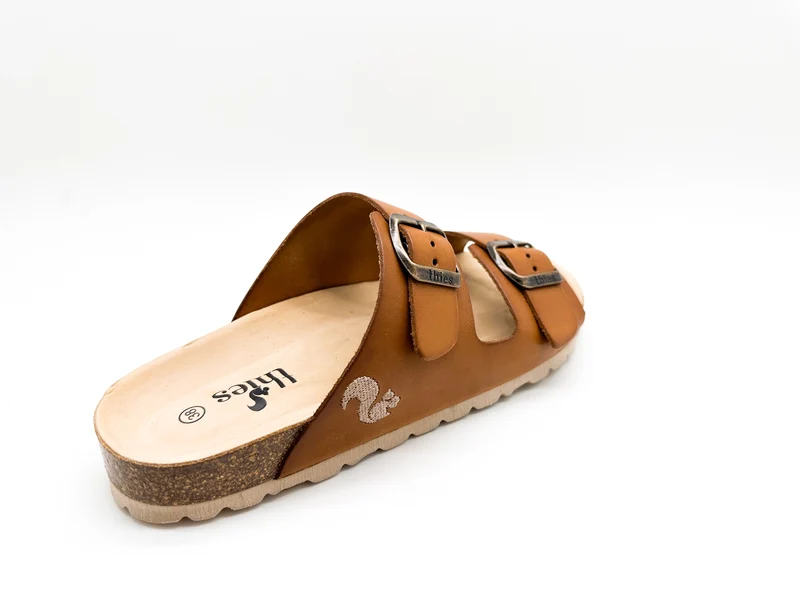 thies 1856 ® Eco Leather Sandal cinnamon