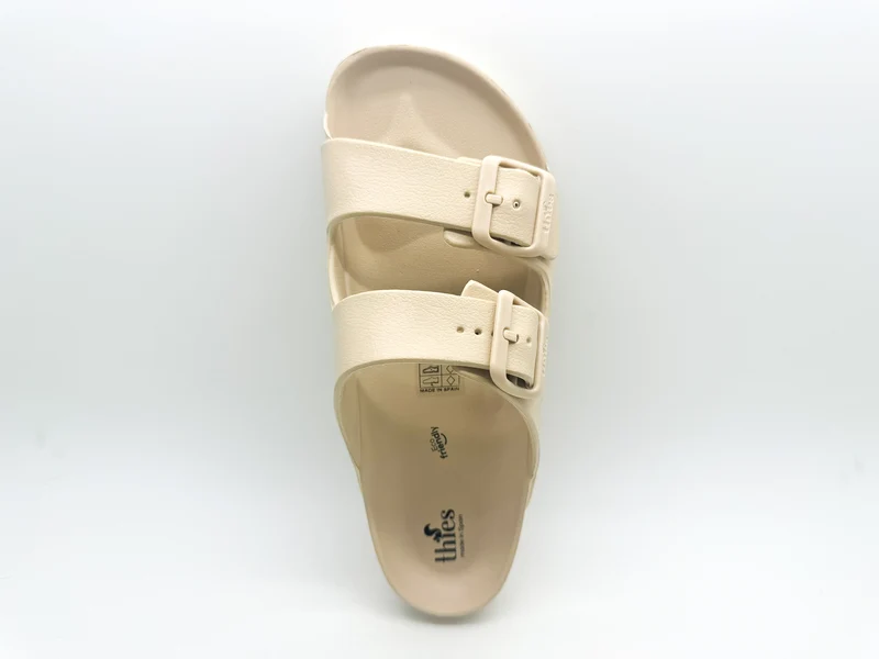 thies 1856 ® Ecofoam Sandal vegan pannacotta