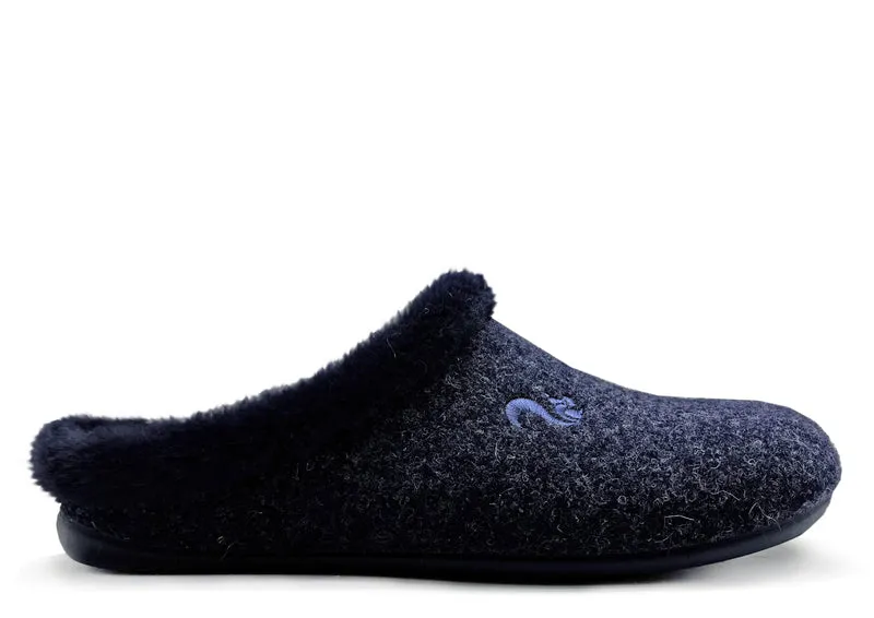 thies 1856 ® Rec Soft Slipper dark navy