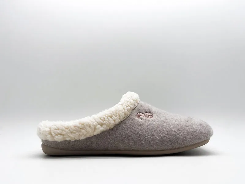 thies 1856 ® Organic Cozy Slipper taupe