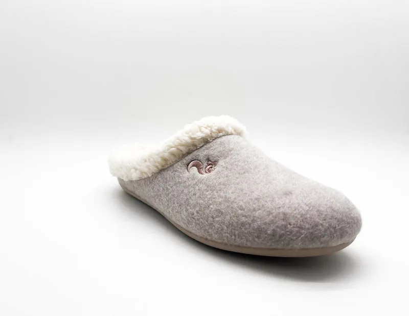 thies 1856 ® Organic Cozy Slipper taupe