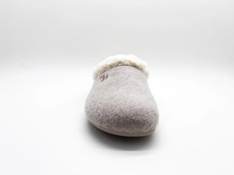 thies 1856 ® Organic Cozy Slipper taupe