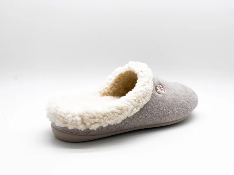 thies 1856 ® Organic Cozy Slipper taupe