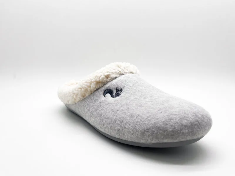 thies 1856 ® Organic Cozy Slipper light grey