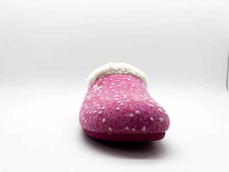 thies 1856 ® Eco Snow Cozy Slipper raspberry