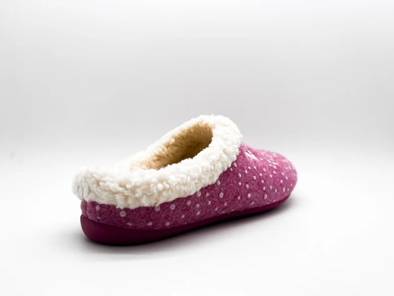 thies 1856 ® Eco Snow Cozy Slipper raspberry