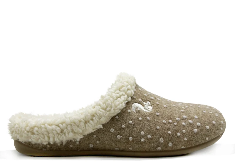 thies 1856 ® Eco Snow Cozy Slipper beige