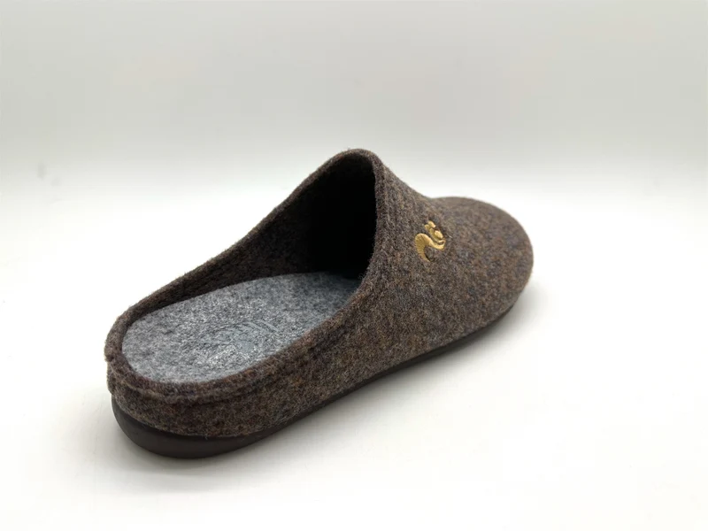 thies 1856 ® Recycled PET Slipper vegan dark brown
