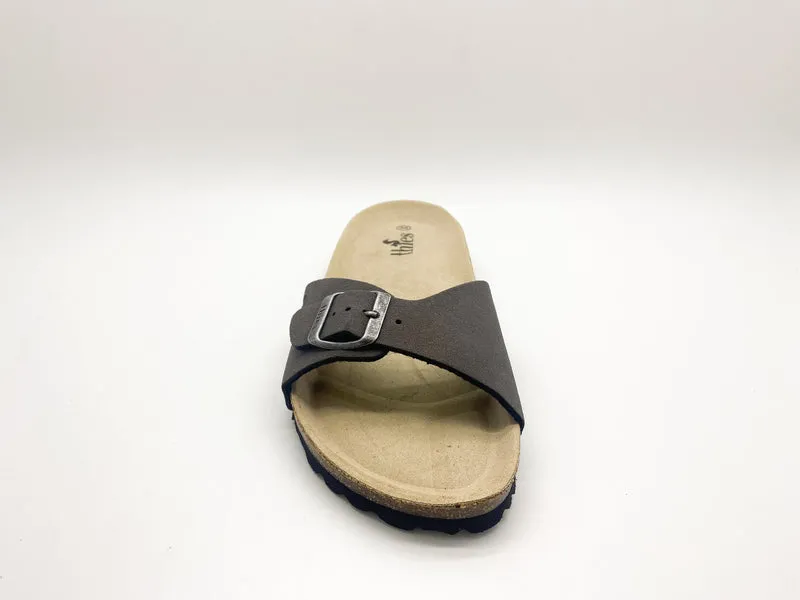 thies 1856 ® Eco Bio Strap Sandal vegan charcoal