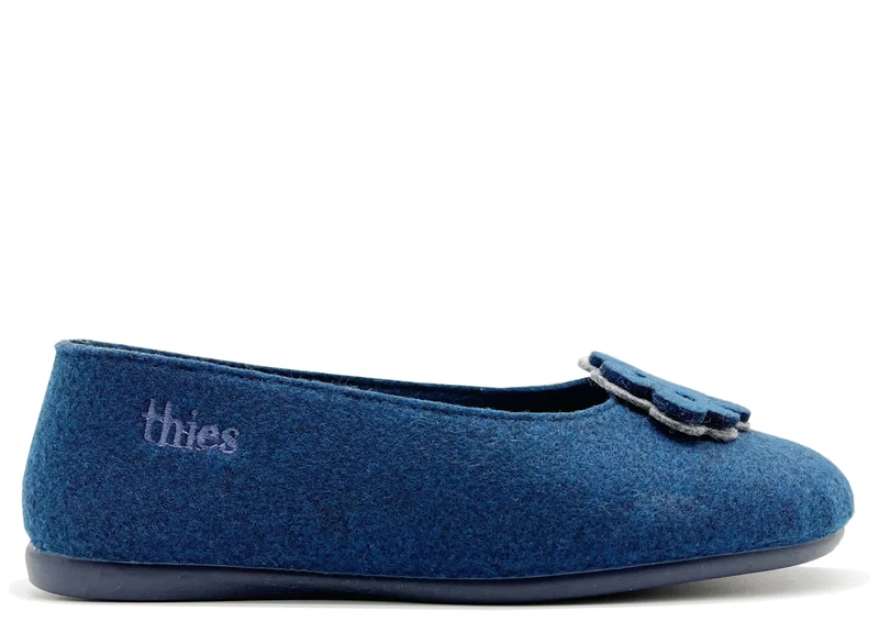 thies 1856 ® Recycled PET Ballerina vegan navy