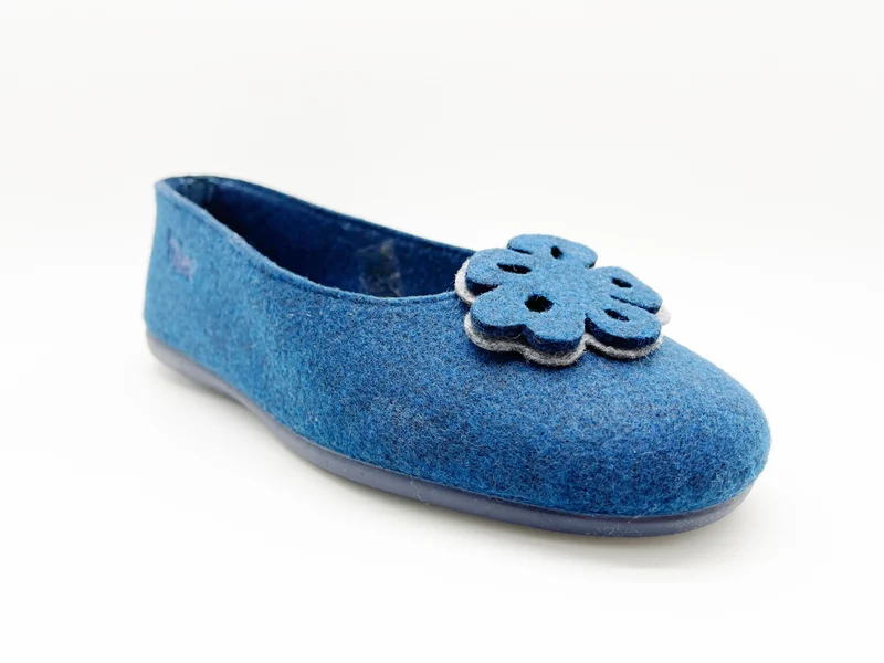 thies 1856 ® Recycled PET Ballerina vegan navy