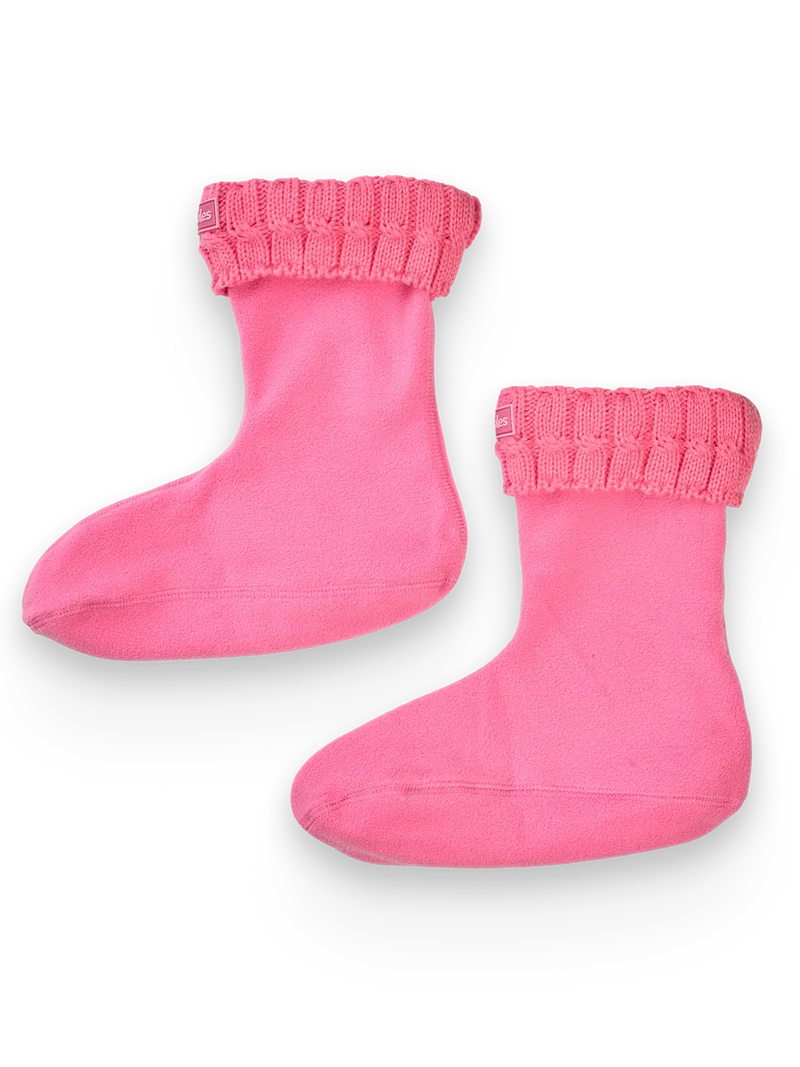 Isolierte Stiefelsocken für Regenstiefel Begonie-Rosa