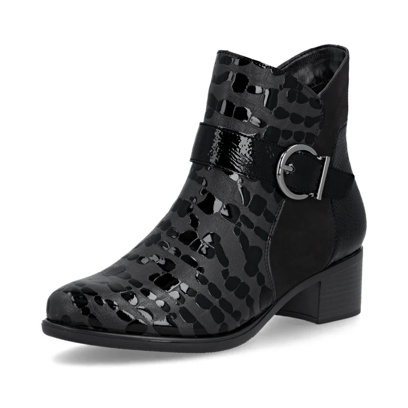 Remonte Damen Fashion Ankle Boot | Schwarz