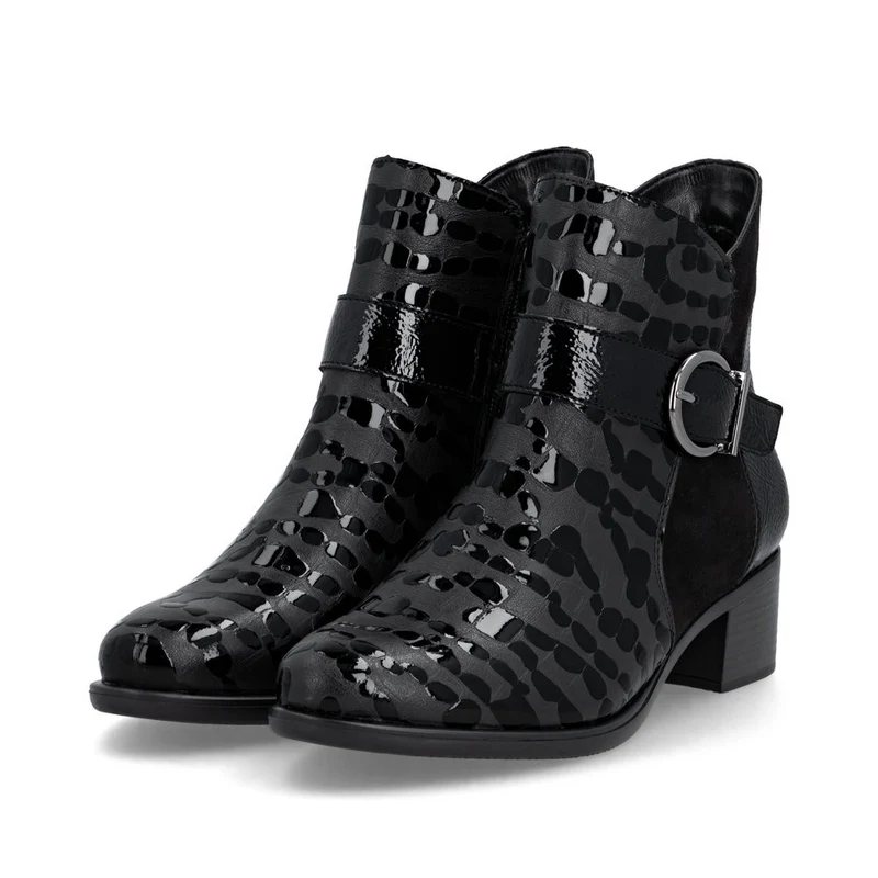 Remonte Damen Fashion Ankle Boot | Schwarz