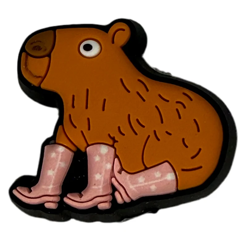 Crocs Jibbitz Capybara in Stiefeln Charm