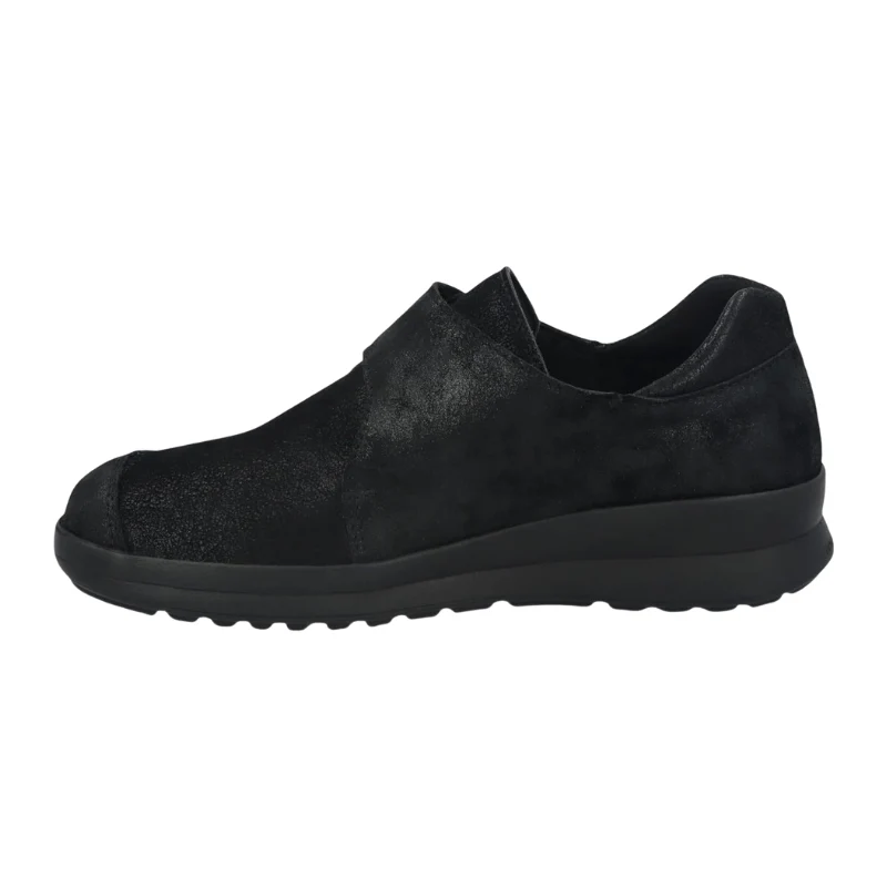 Berkemann damesko med velcro - Sort