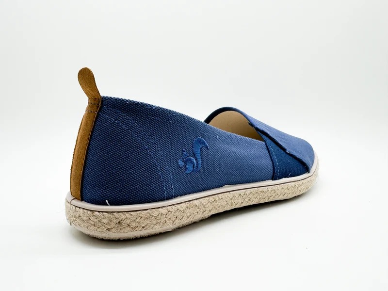 thies ® Organic Cotton Espadrille vegan indigo