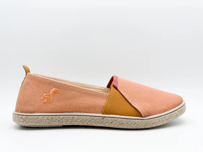 thies ® Organic Cotton Espadrille vegan apricot
