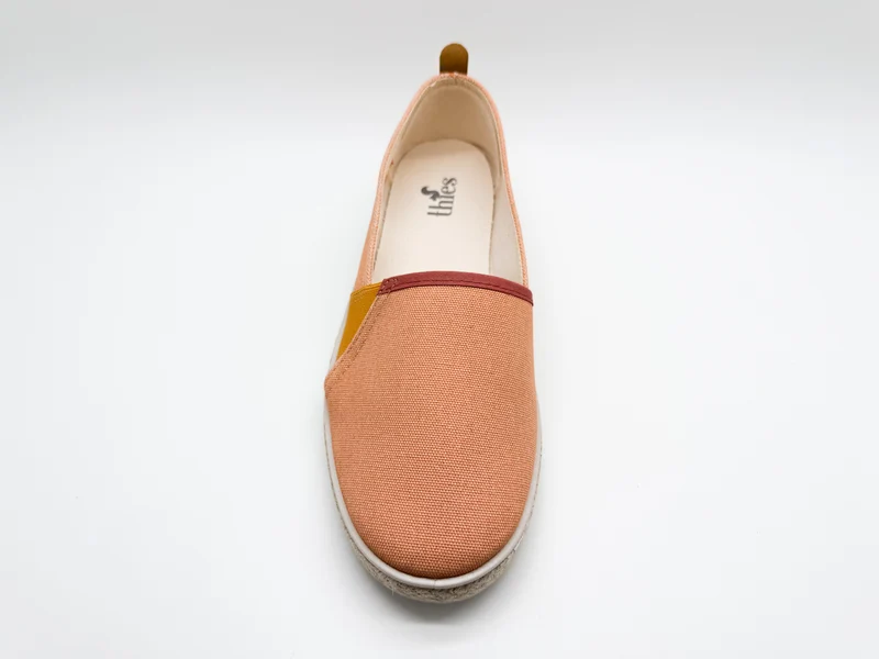 thies ® Organic Cotton Espadrille vegan apricot