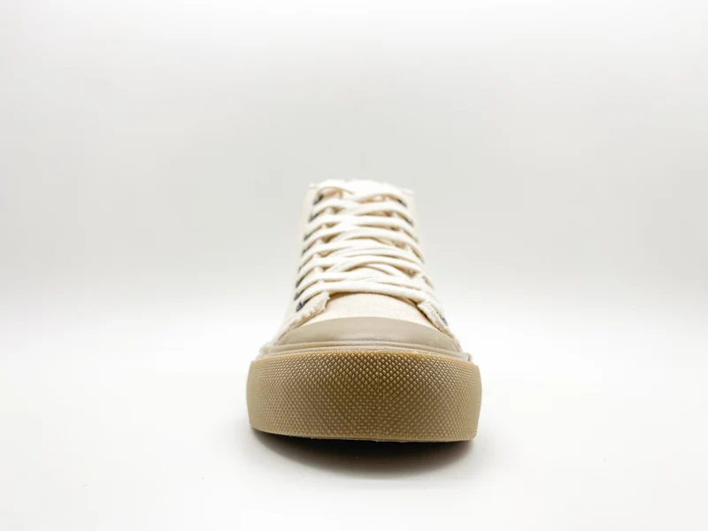 thies ® Organic Cotton Hi Sneaker vegan light peach
