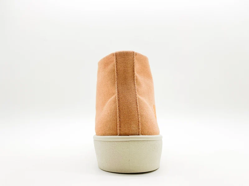 thies ® Natural Dye Cup Hi Sneaker vegan apricot
