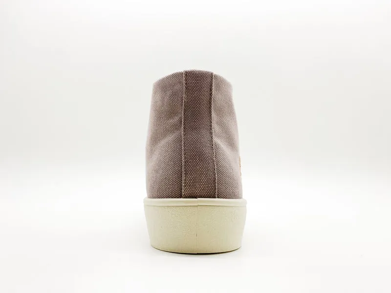 thies ® Natural Dye Cup Hi Sneaker vegan mulberry