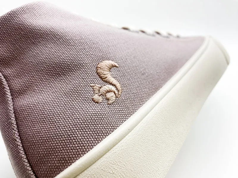 thies ® Natural Dye Cup Hi Sneaker vegan mulberry