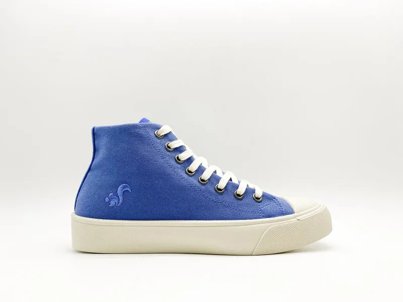 thies ® Natural Dye Cup Hi Sneaker vegan indigo