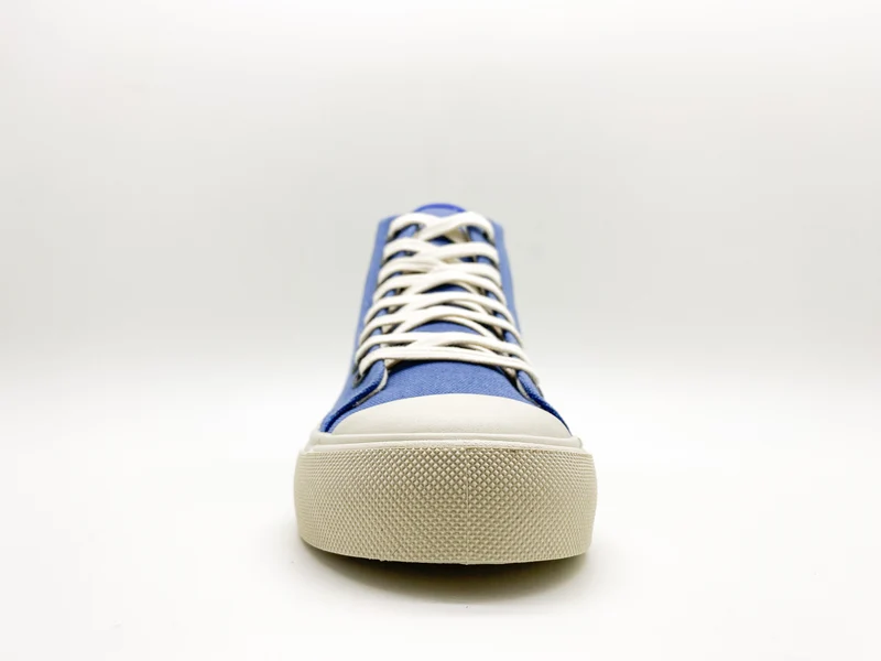 thies ® Natural Dye Cup Hi Sneaker vegan indigo