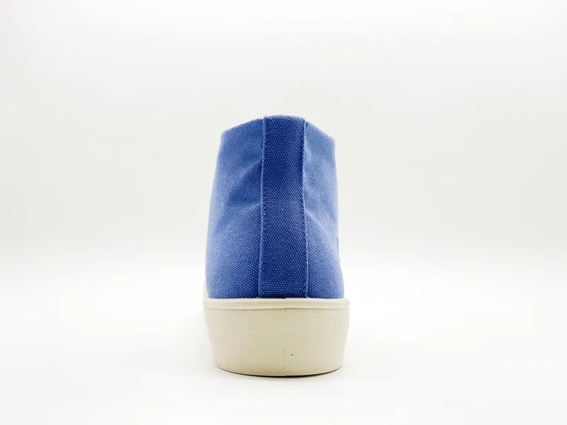 thies ® Natural Dye Cup Hi Sneaker vegan indigo