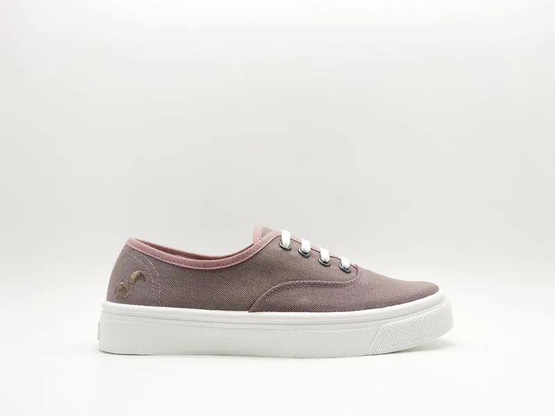 thies ® Natural Dye Plim Sneaker vegan mulberry