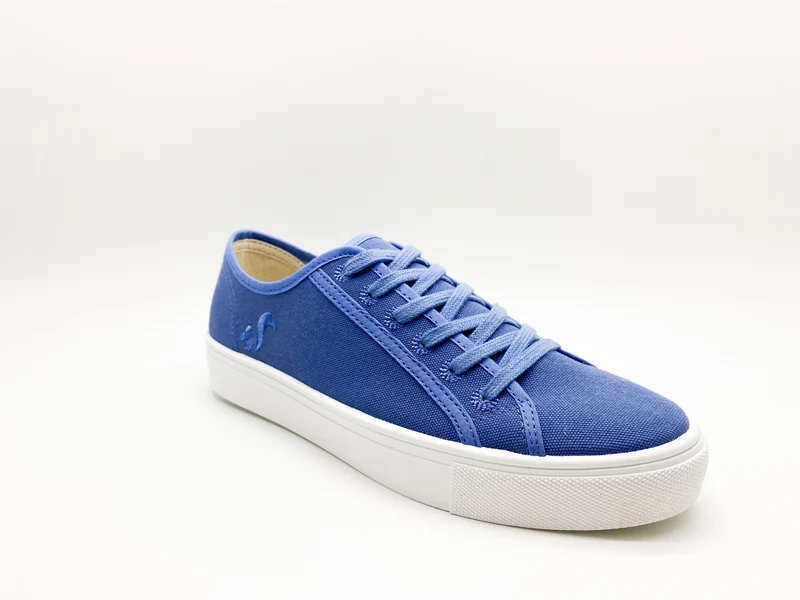 thies ® Natural Dye Plain Sneaker vegan indigo