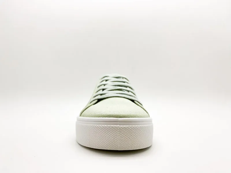 thies ® Natural Dye Plain Sneaker vegan light green