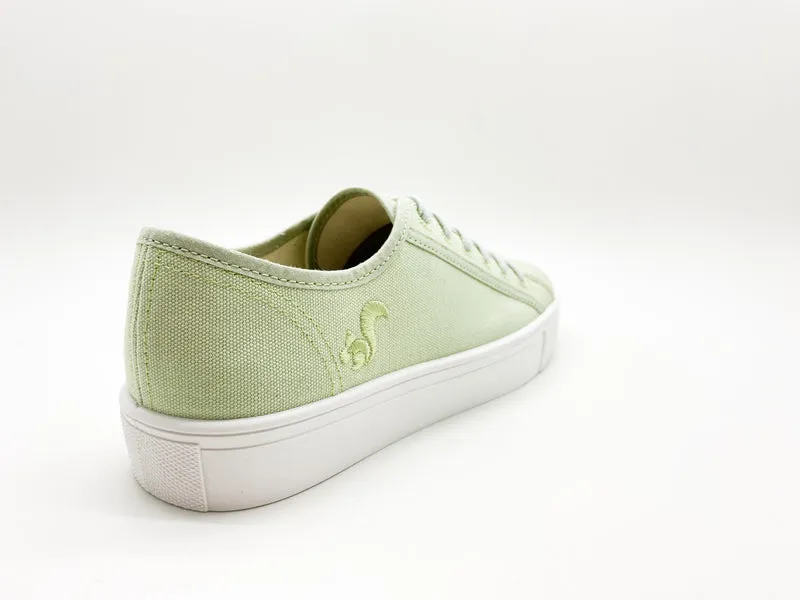thies ® Natural Dye Plain Sneaker vegan light green