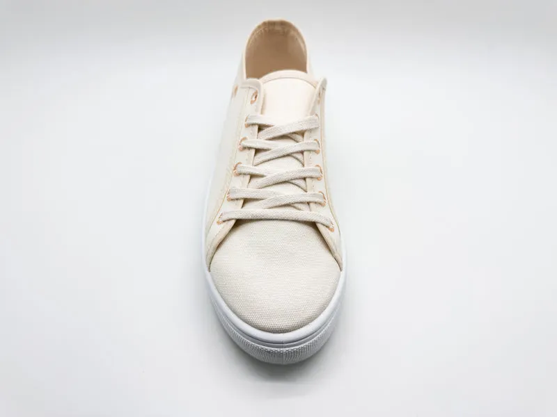 thies ® Natural Dye Plain Sneaker vegan eggshell