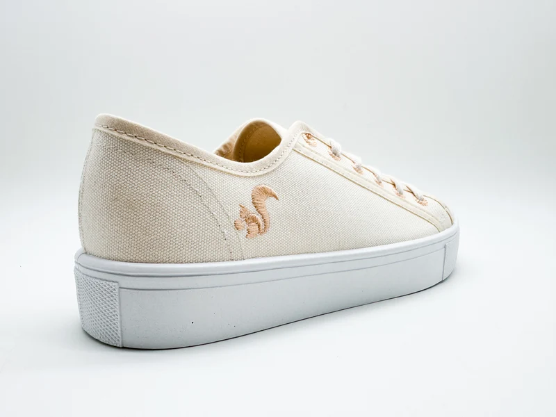 thies ® Natural Dye Plain Sneaker vegan eggshell
