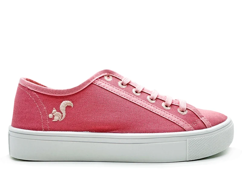 thies ® Natural Dye Plain Sneaker vegan raspberry