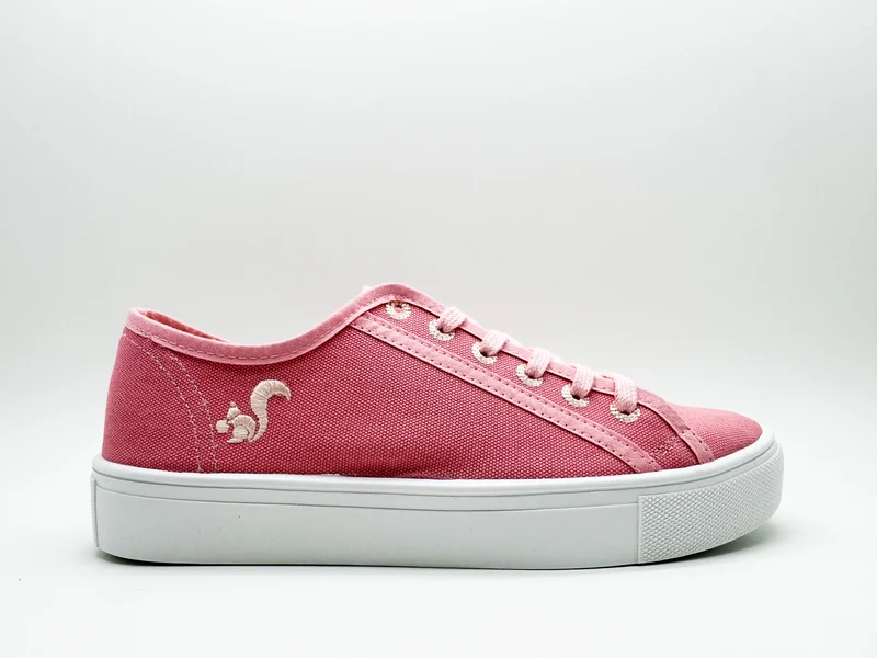 thies ® Natural Dye Plain Sneaker vegan raspberry