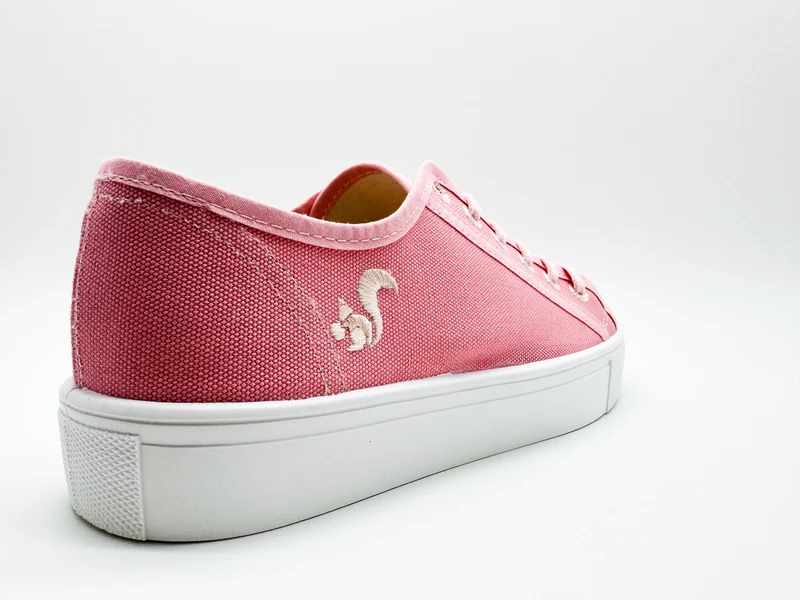 thies ® Natural Dye Plain Sneaker vegan raspberry
